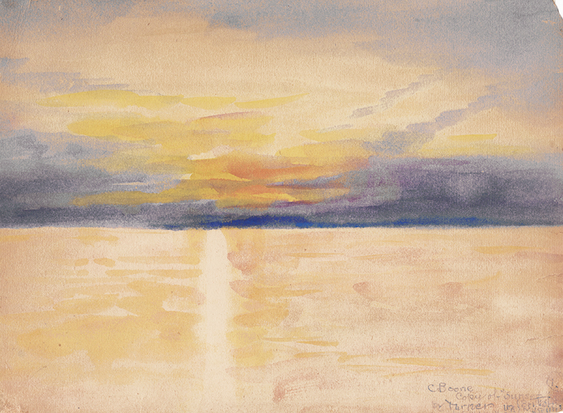 Copy of Sunset by Turner by Cora May Boone