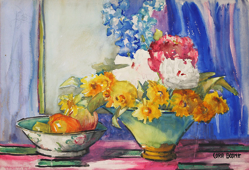 Summer Flowers by Cora May Boone