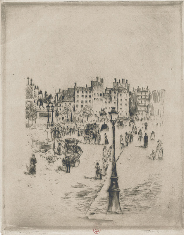 Le Pont Neuf by Norbert Goeneuette