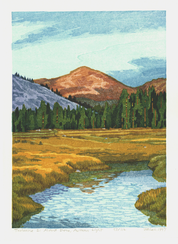 Tuolumne 2: Mount Dana, Autumn Light by Micah Schwaberow