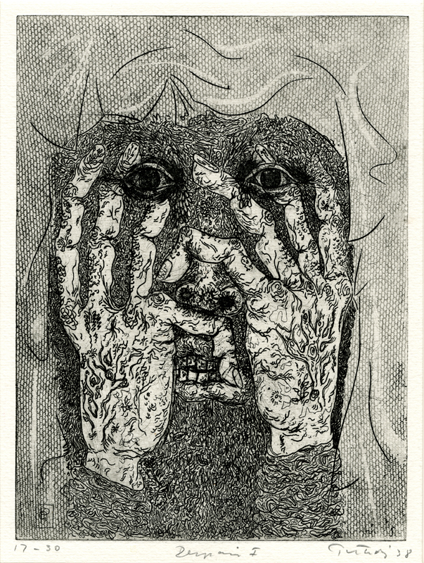 Despair I by Gabor Peterdi