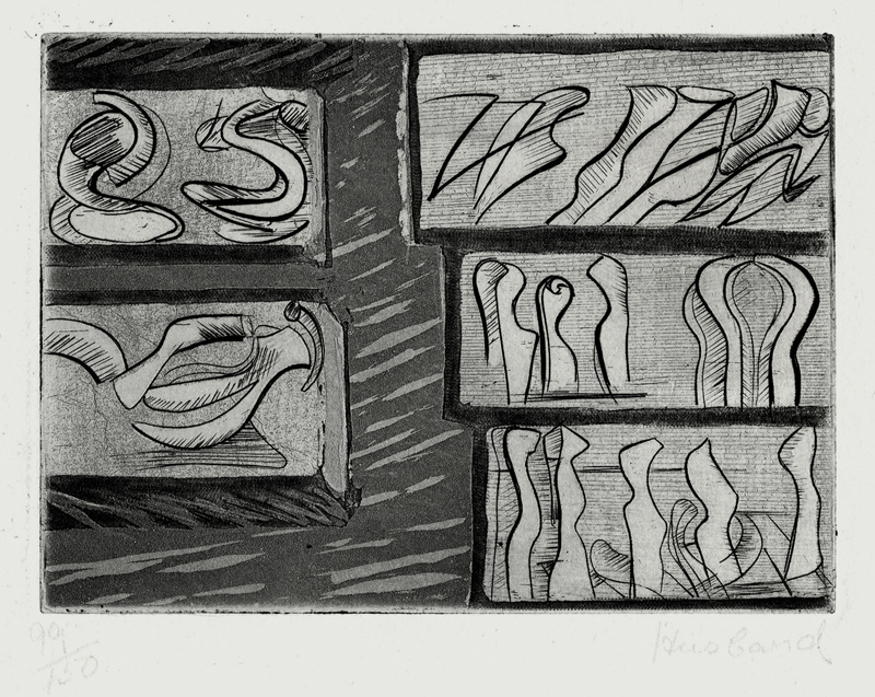 Untitled (from the portfolio Solidarité) by Gladys Dalla Husband