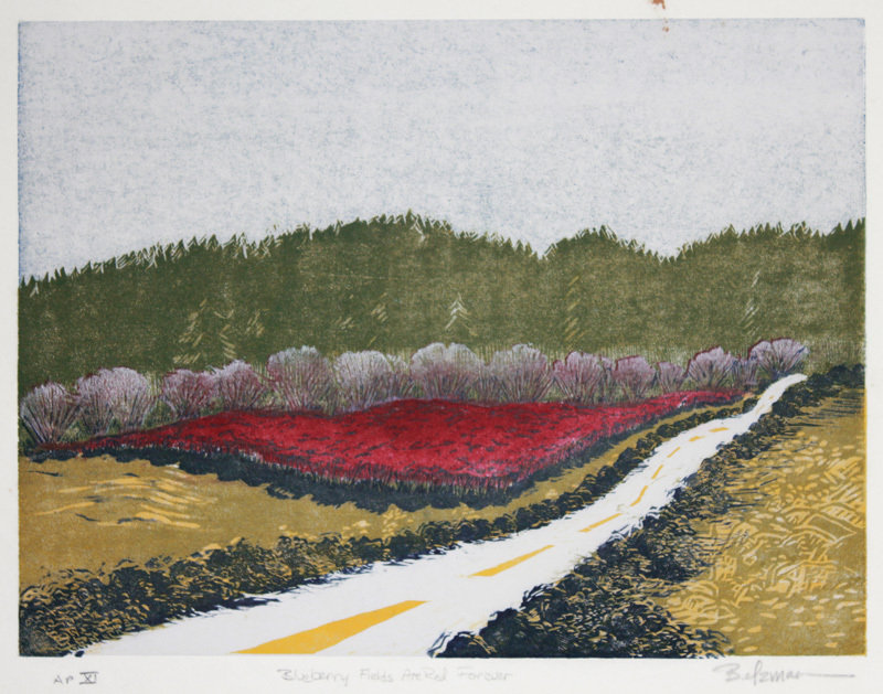 Blueberry Fields are Red Forever by Steve Belzman