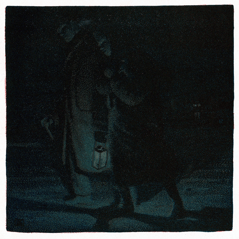 Heimkehr (Returning Home) - Illustration for Pan III, No 4 by Leopold Graf von Kalckreuth
