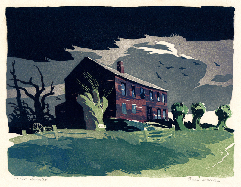 Deserted by Ernest William Watson