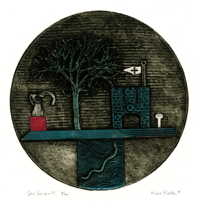 Sea Serpent by Karl Kasten