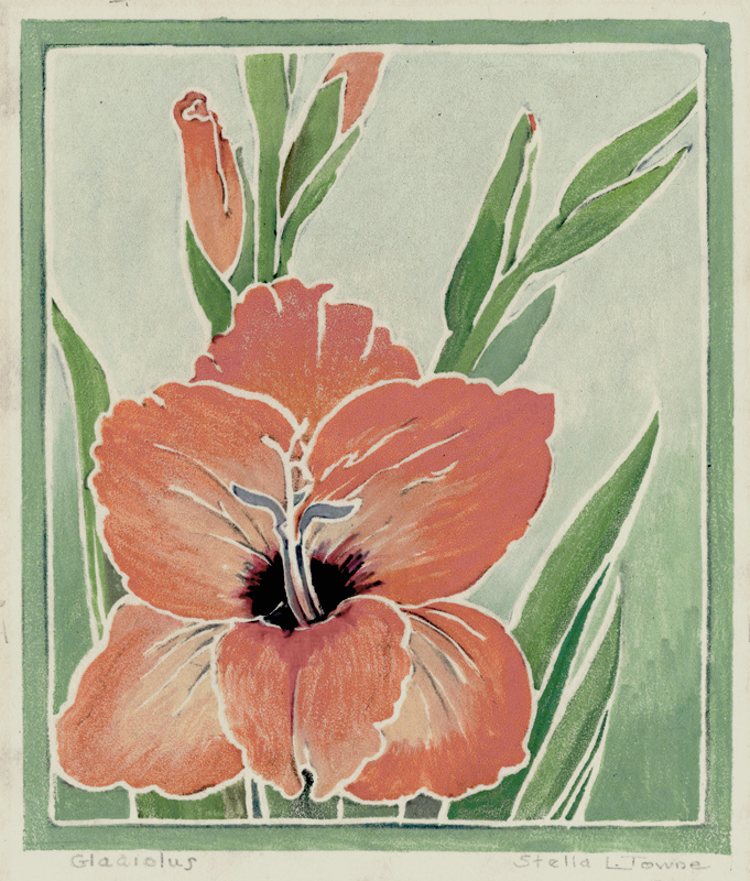 Gladiolus by Stella Loveland Towne