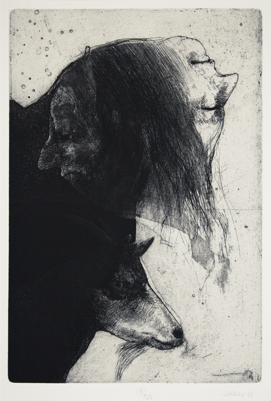 Janus and Goat by Robert Ernst Marx