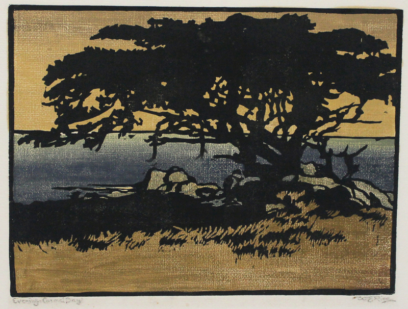 Evening Carmel Bay by William Seltzer Rice