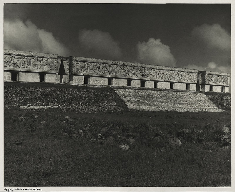 House of the Governors - Uxmal Front by Gordon Nicolson