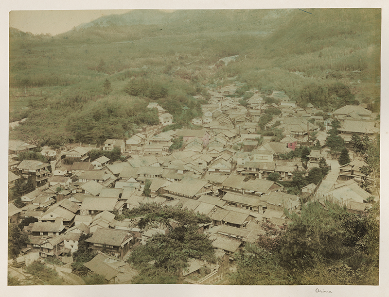 Kyomizu Temple, Kyoto / Arima by Kimbei Kusakabe