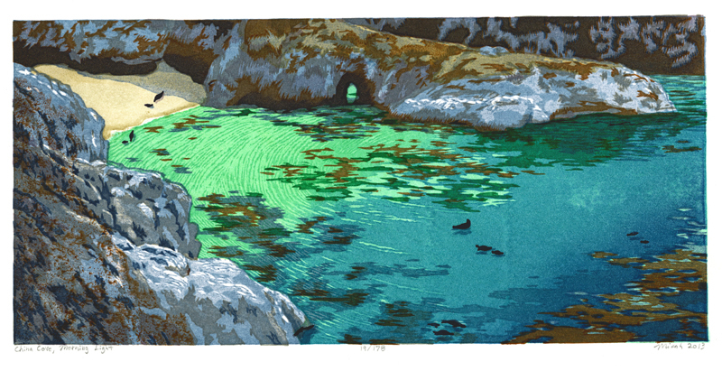 China Cove, Morning Light by Micah Schwaberow