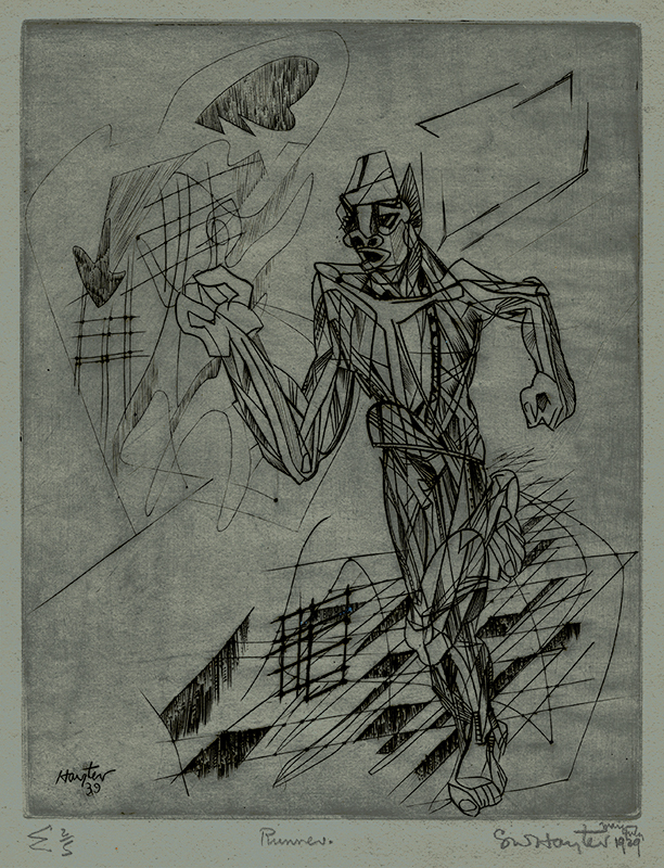 Runner (from Numancia project) by Stanley William Hayter