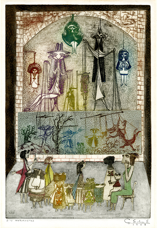 Marionetas by Guillermo Silva Santamaria