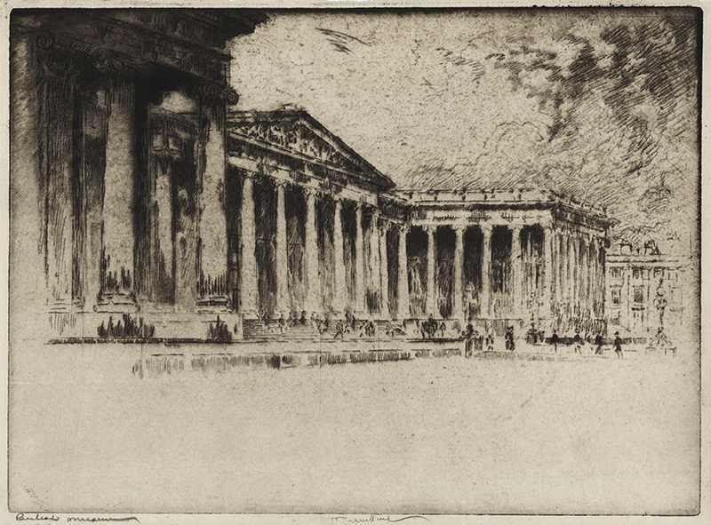 British Museum (The) by Joseph Pennell
