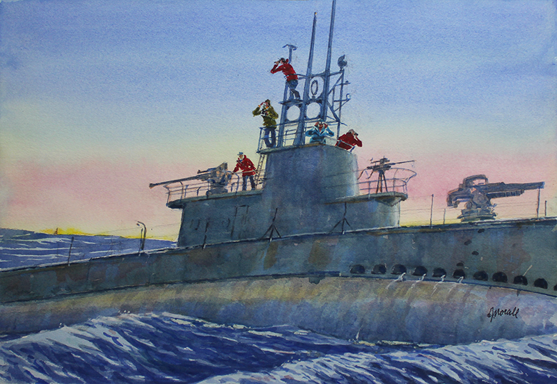 Waiting (Submarine) by John Norall