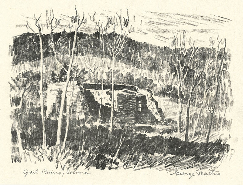 Jail Ruins, Coloma by George Mathis