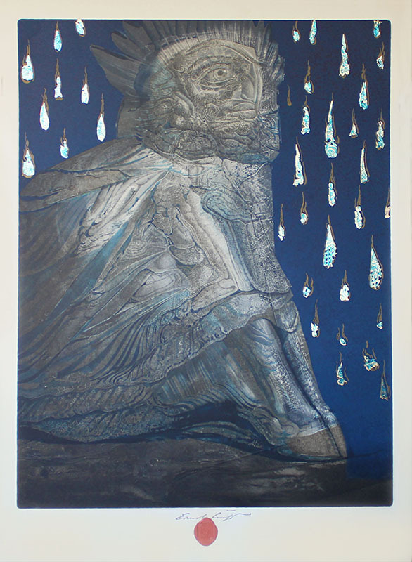 Agnus Mysticus by Ernst Fuchs