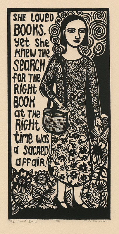 She Loved Books by Nicola Barsaleau
