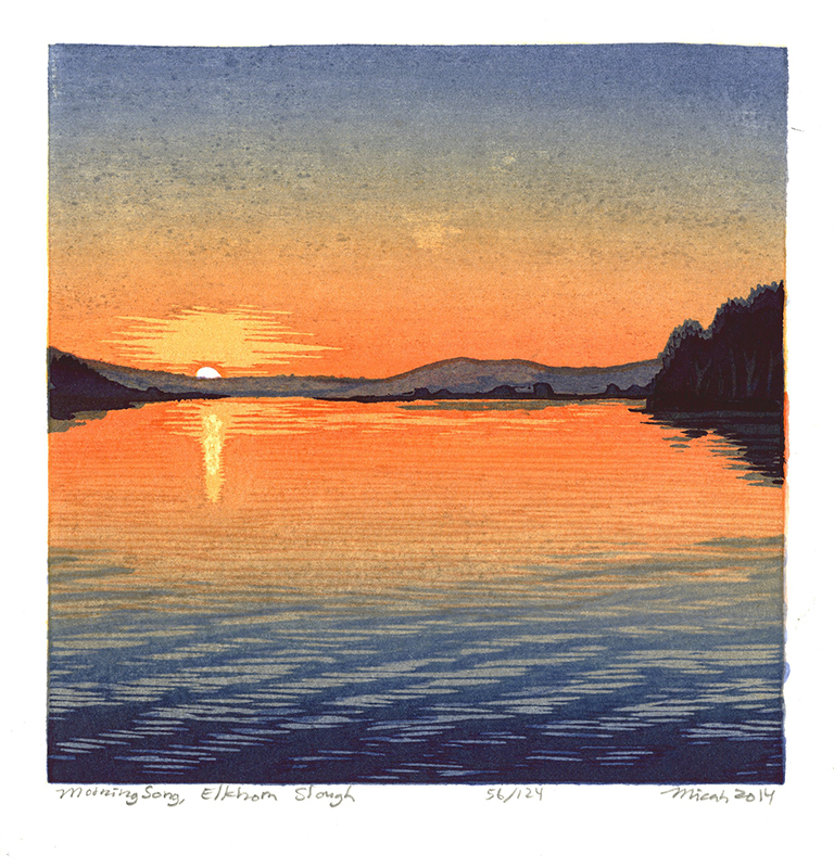 Morning Song, Elkhorn Slough by Micah Schwaberow