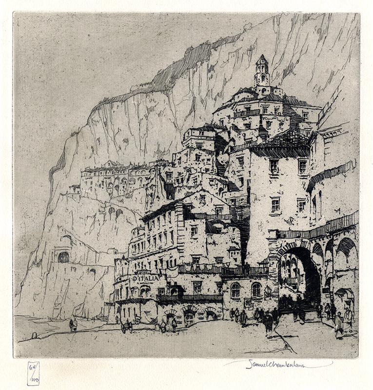 Amalfi by Samuel V. Chamberlain