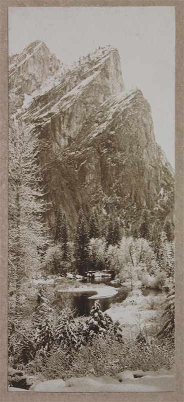 (The Three Brothers, Yosemite National Park) by Julius Theodore Boysen