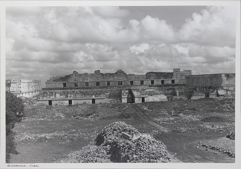 Quadrangle - Uxmal by Gordon Nicolson