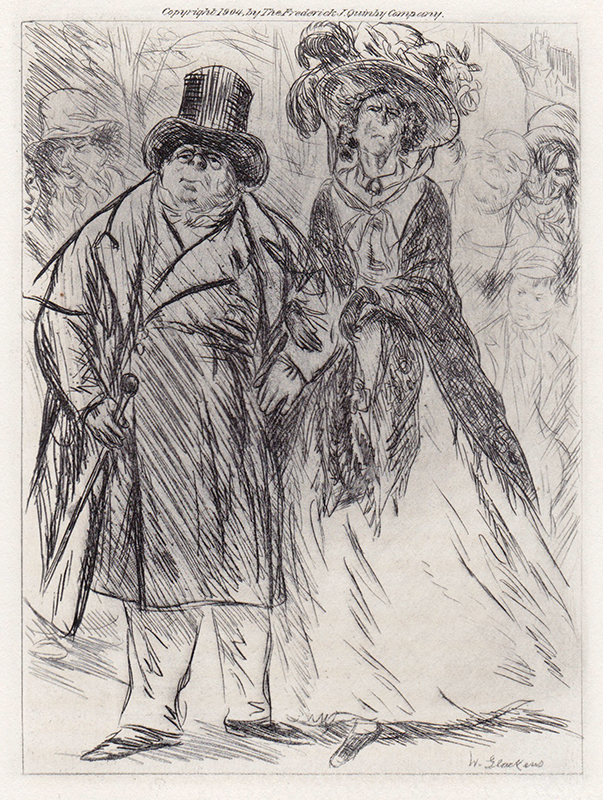 Monsieur & Madame Mollet by William Glackens