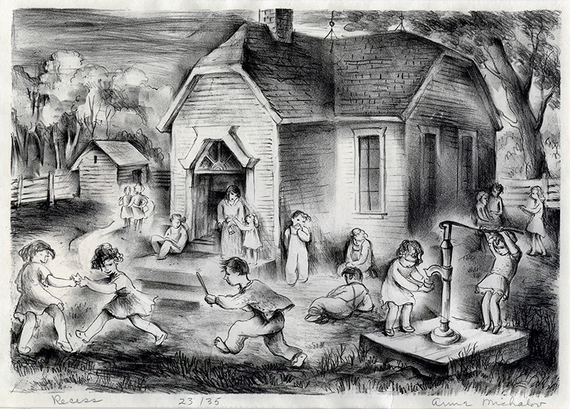 Recess (WPA) by Anne Michalov