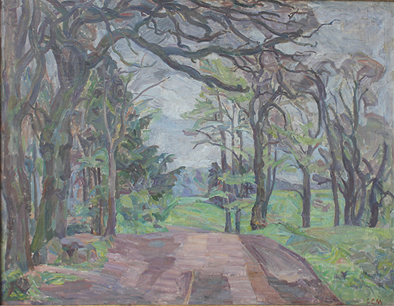 (Danish Landscape) by Carla Colsmann Mohr