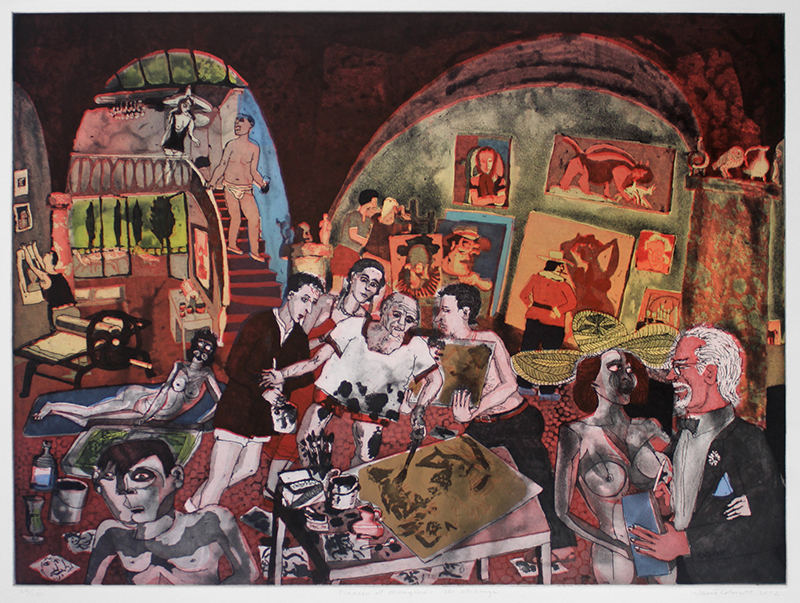 Picasso at Mougins: The Etchings by Warrington Colescott