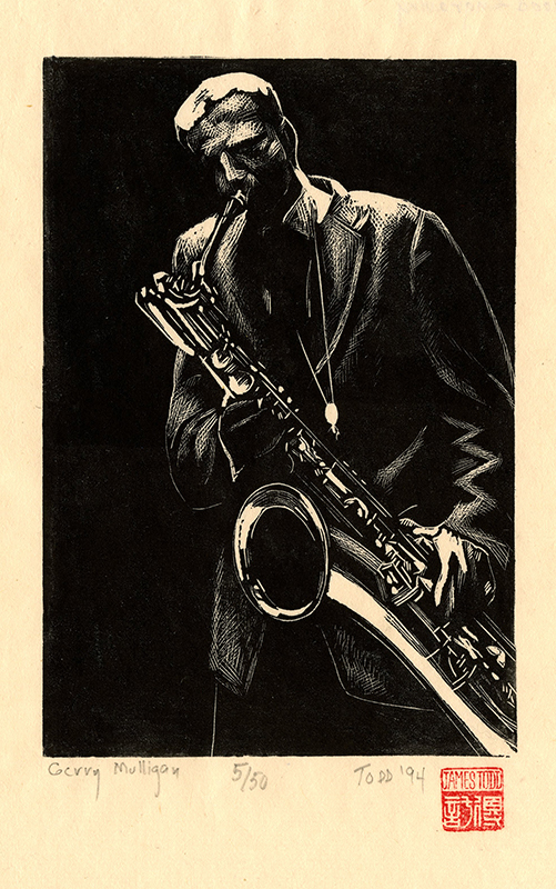 Gerry Mulligan by James Todd
