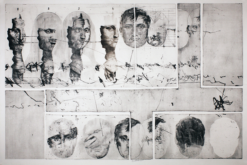 Gioconda and Imperator from Cycle: Portraits in the Passage of Time by Jiri Anderle