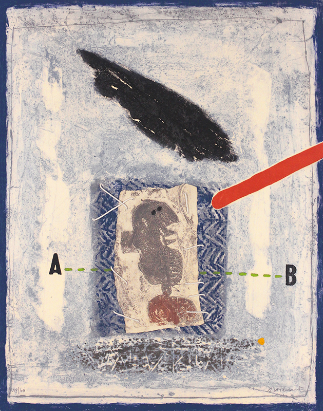 Une agression du rouge en A B by James Coignard