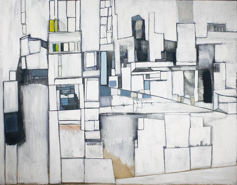 (abstract cityscape) by Maurice Lapp