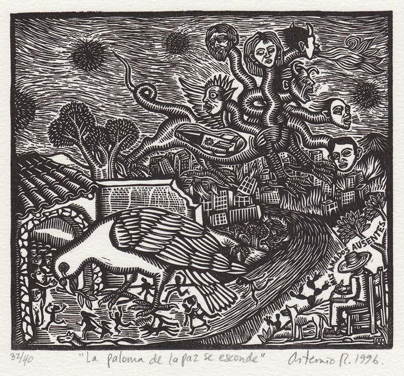 La Paloma de la Paz se Esconde (The Dove of Peace Hides) by Artemio Rodriguez