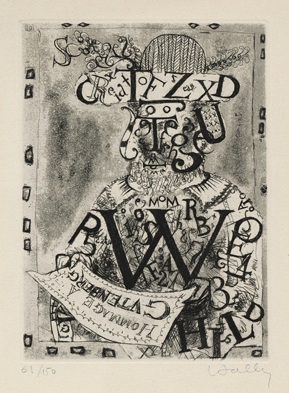 (Hommage a Gutenberg) by Jacques Hallez