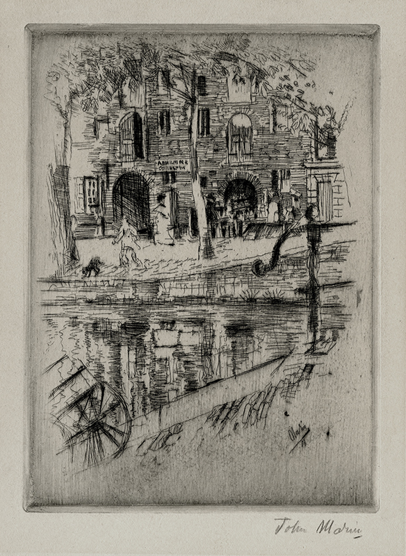 Canal, Amsterdam by John Marin