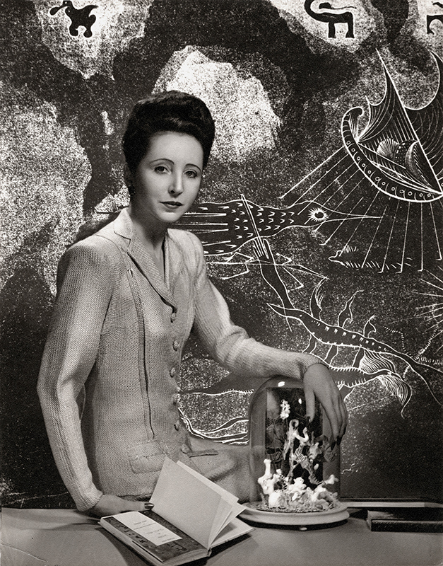 Anais Nin (for the cover of Under a Glass Bell) by Ian Hugo