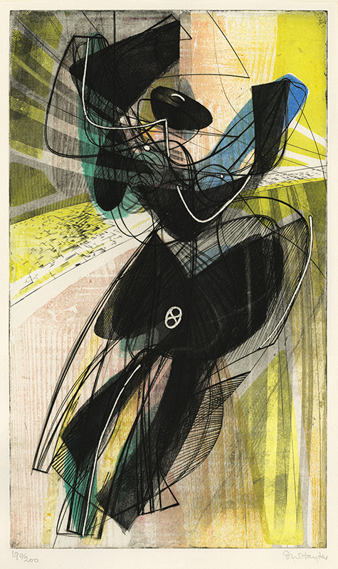 Danse du soleil (Sun Dance or Sun Dancer) by Stanley William Hayter