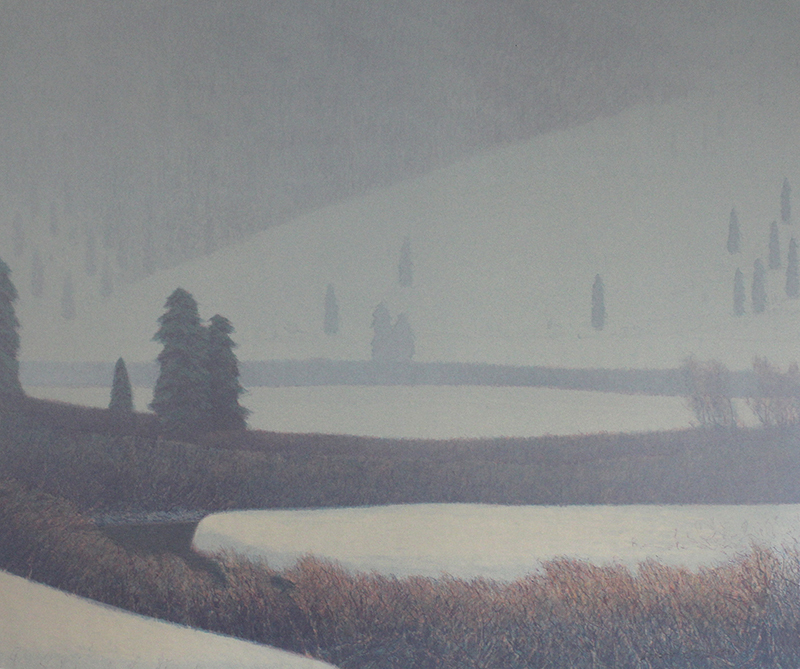 [winter - snowfall] by Russell Chatham
