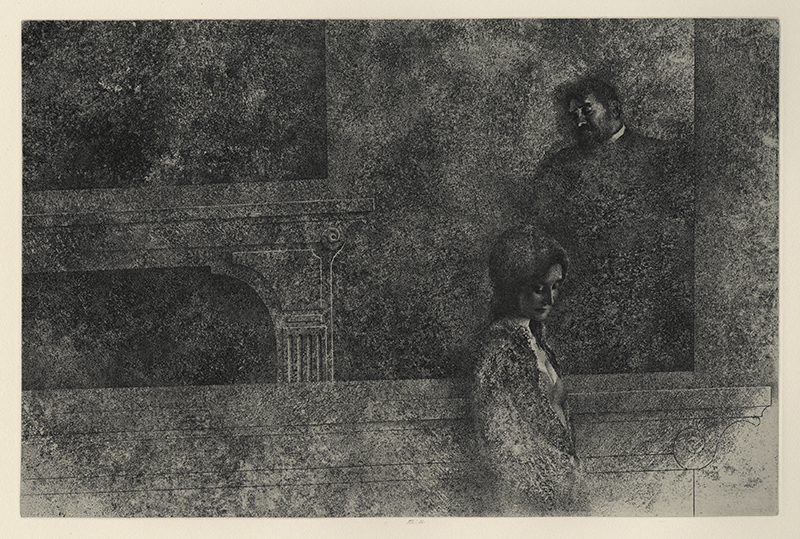 The Jolly Corner - Portfolio of 21 etchings illustrating the novel by Henry James by Peter Milton