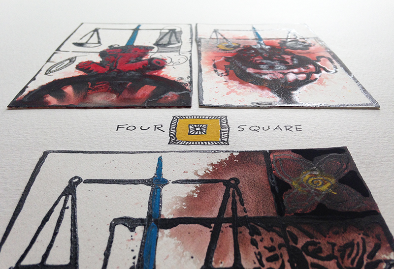 Four Square - from the Tarot Series by Fred Martin