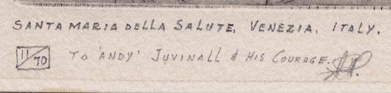 Santa Maria Della Salute, Venezia, Italy by Rudolph James Nedved