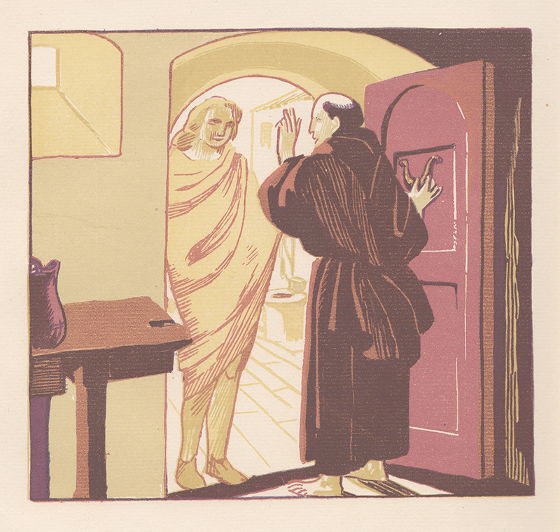 Les Petites Fleurs De St. Francois (from Les Fioretti) by Maurice Denis