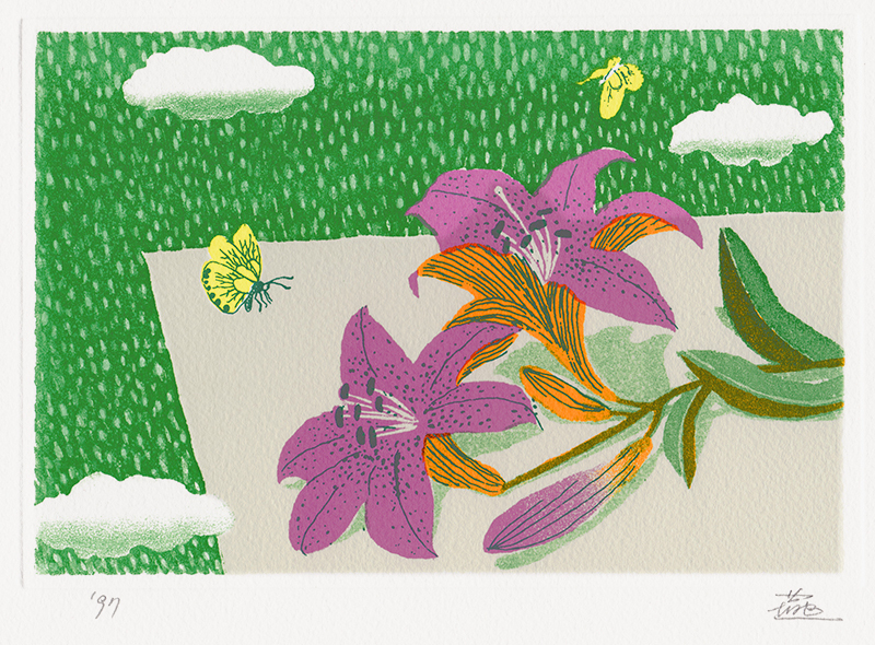 Summer Dream from the portfolio, Original Prints by Yeun-Hee Yoo