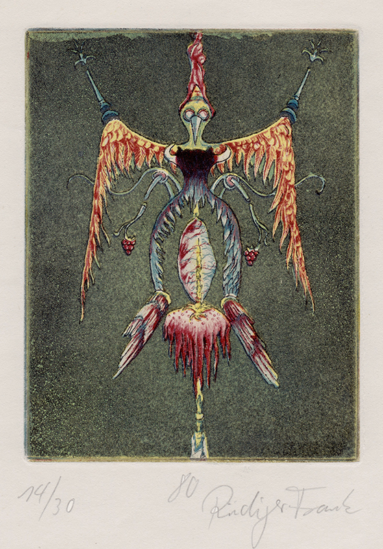 Untitled (surreal bird), from the series Metamorphosis Animalis by Tilopa Monk a.k.a. Rudiger Frank