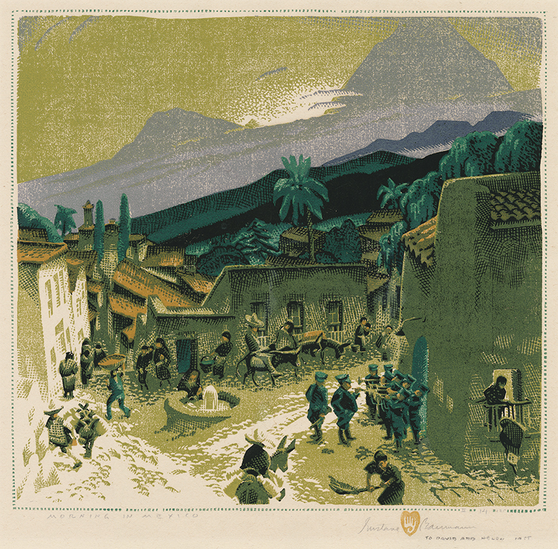 Morning in Mexico by Gustave Baumann