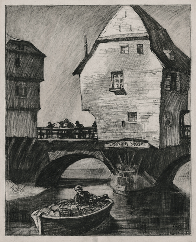 (Alte Nahebrucke - Old Nahe Bridge, Bad Kreuznach, Germany) by Amos Sewell