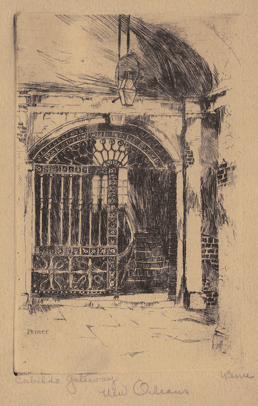Cabildo Gateway, New Orleans by Thomas Mitchell Peirce